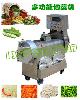 厂家多功能不锈钢切菜机瓜果蔬菜根茎切菜机