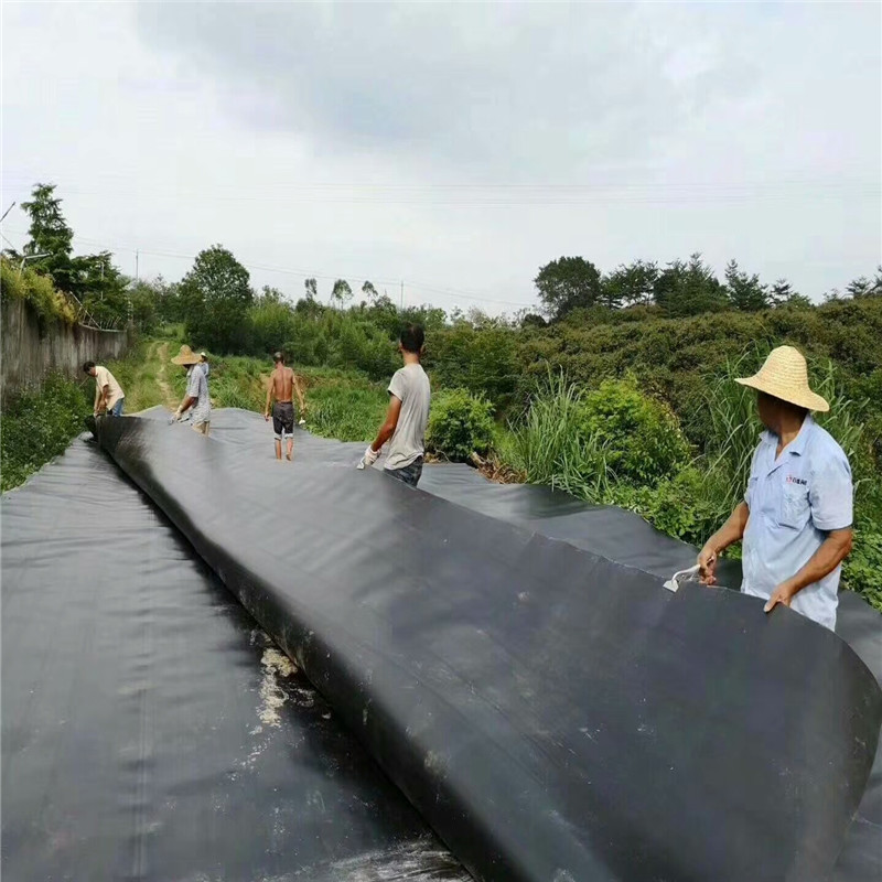 湖北阻根土工膜铺设