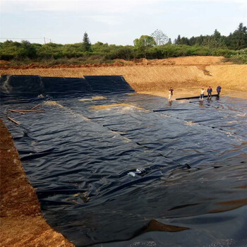 北京河道边坡0.75mm土工膜的搭接与焊接