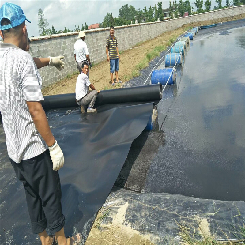 重庆油田污泥坑1.0mm土工膜的焊接宽度