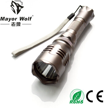 Mayorwolf手电筒厂家户外强光手电筒-广东狼眼电子科技有限公司