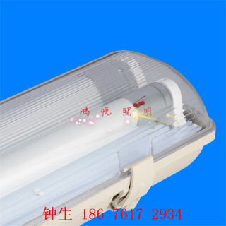 防抖三防灯1.2米单管双管LED工厂灯防水防潮阻燃耐高温低温图片2