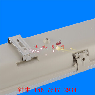 防抖三防灯1.2米单管双管LED工厂灯防水防潮阻燃耐高温低温图片3