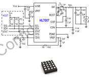 快充芯片HL7026(5V/3A,带路径管理)图片1