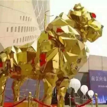 泉州镜面金狮展览活动鲸鱼岛乐园金狮展出租