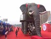巨型展览机械大象供应，仿真机械大象出租