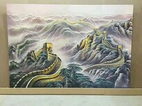 青岛吊顶图案3D/5D背景墙批发价格图片0
