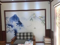 青岛吊顶图案3D/5D背景墙批发价格图片3