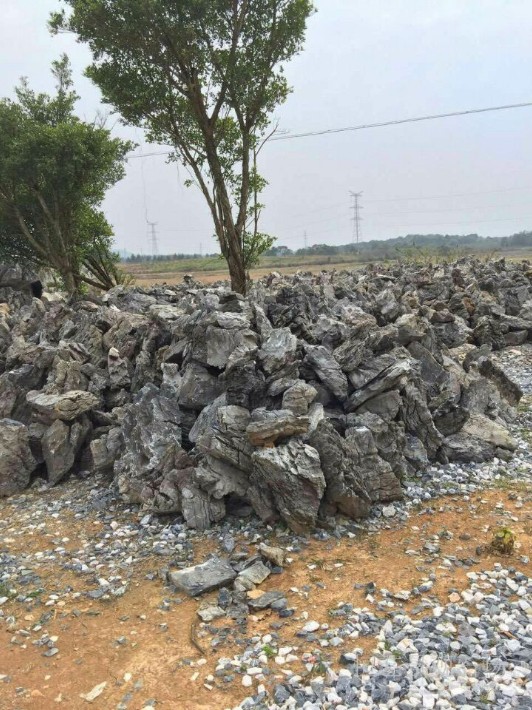 松原大型英石批发基地假山英石厂家