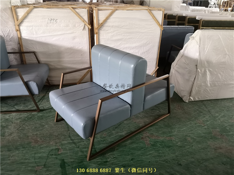 广州美式铁艺家具广州工业风卡座沙发