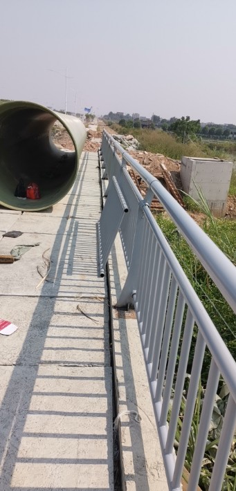 广东中山桥梁护栏河道安全防护栏杆铸铁公路防撞围栏
