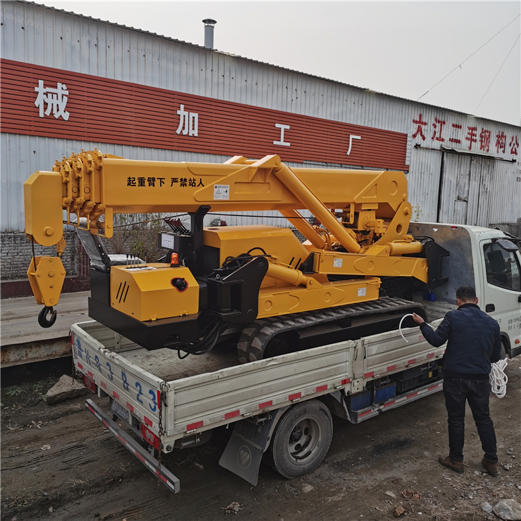 四川蜘蛛吊車微型1噸蜘蛛吊車