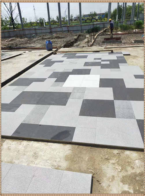 全瓷地铺石广场砖市政大楼工程专用防滑地面砖