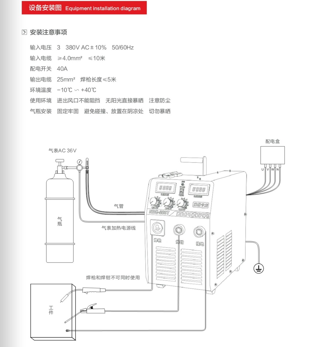 气焊机原理图片