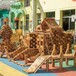 幼儿园碳化积木玩具厂家安吉游戏积木幼儿园构建积木批发