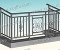 德州锦银丰阳台栏杆室内铁艺栏杆施工