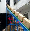 小麦装车皮带输送机倾斜包料运输皮带机图片