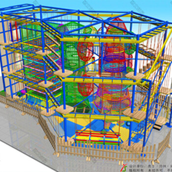 厂家定制儿童拓展乐园设备亲子乐园拓展游乐场攀岩设备