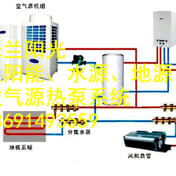 北京小区室内暖通空调工程，热泵制冷设计图纸施工