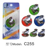 高尔夫帽夹Golfballmarker卡通动物，水晶，，生肖帽夹图片5