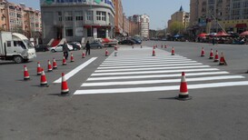 贵阳道路划线浩奇交通贵阳高压水除线服务图片2