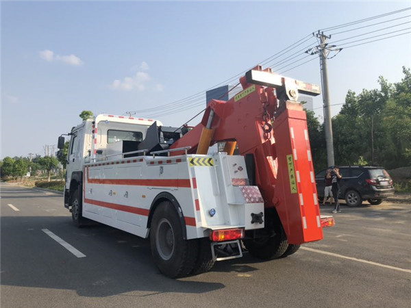 樂山大型一拖一拖吊聯體救援車拖車多少錢一輛_性價比最高