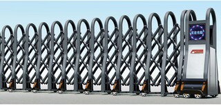 肇州电动门价格.大庆伸缩门厂家.电动伸缩门批发.不锈钢伸缩门价格图片4