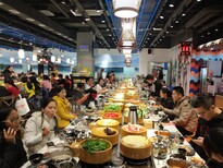生产全国旋转火锅设备回转火锅设备涮烤一体旋转火锅设备图片5