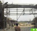 马鞍山施工现场园林景观公司_施工现场造型美观,仿真树塑石门头