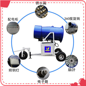 常年和滑雪场合作伙伴大型造雪机厂家户外造雪机器人工制雪机