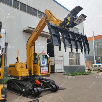 济宁市生产柳工挖掘机枕木机公铁两用挖掘机改装挖掘机改装