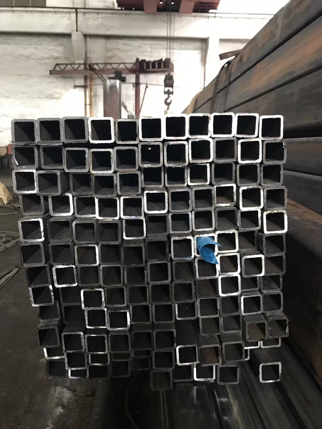 120x120x6 Q355B方管 Q345B低合金方管钢结构用厚度可定制
