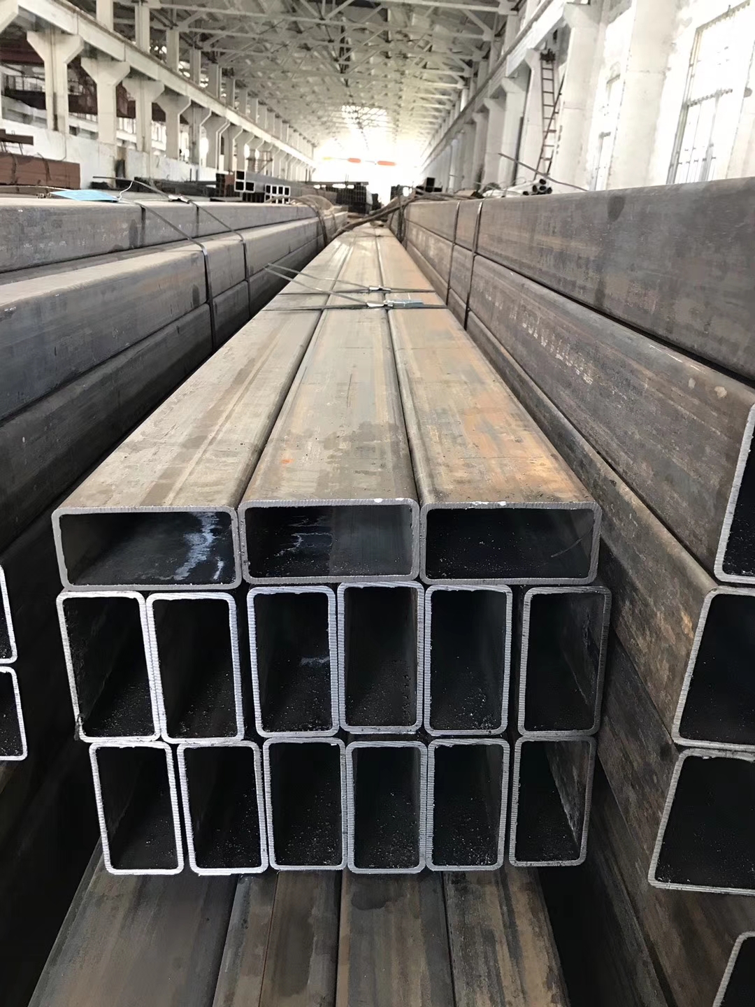 120x120x8 Q355B方管 黑铁方管钢结构工程用钢材一站式服务