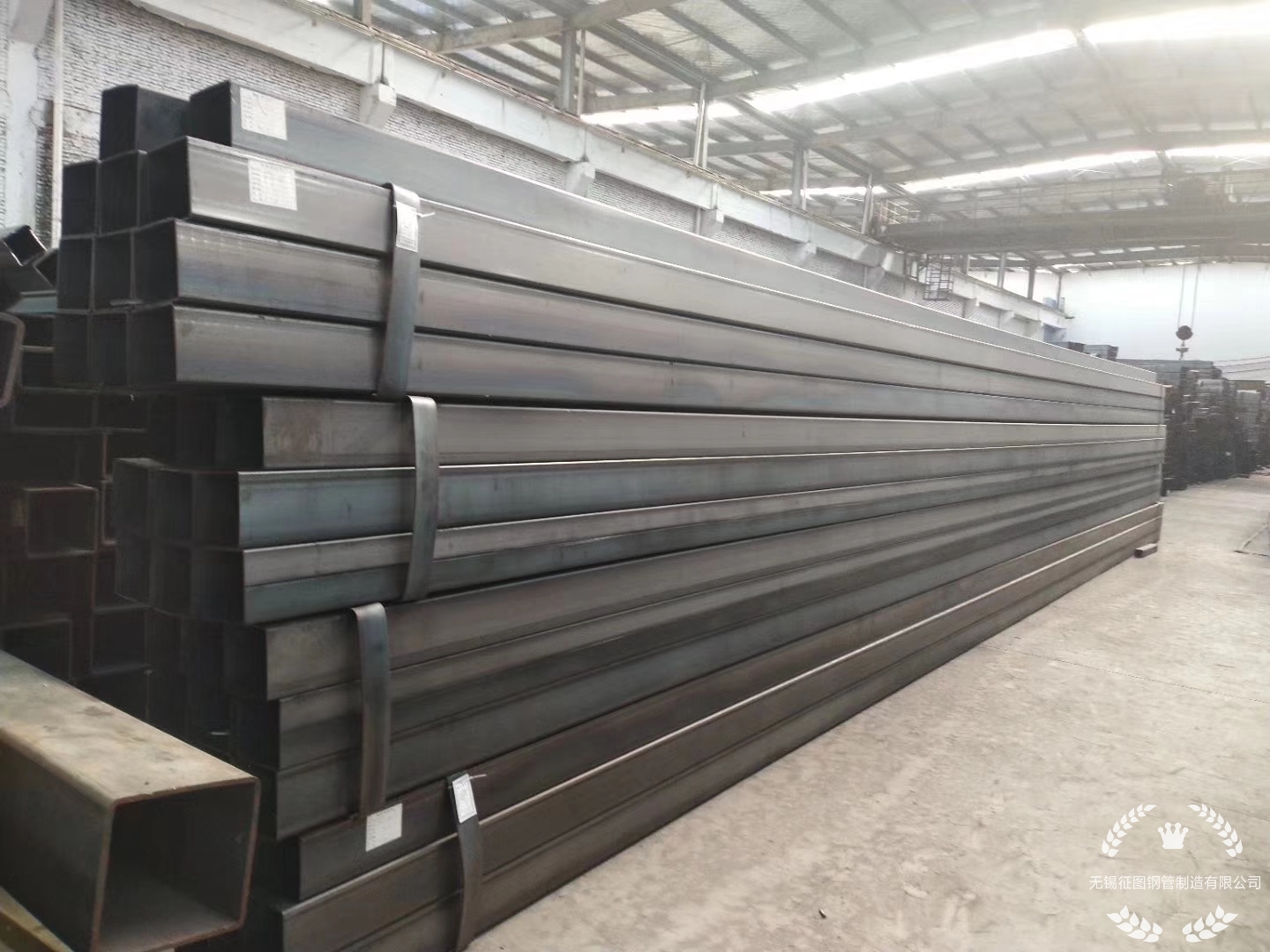 250x200x12 Q355B方管 QSTE500焊管钢结构用壁厚均匀