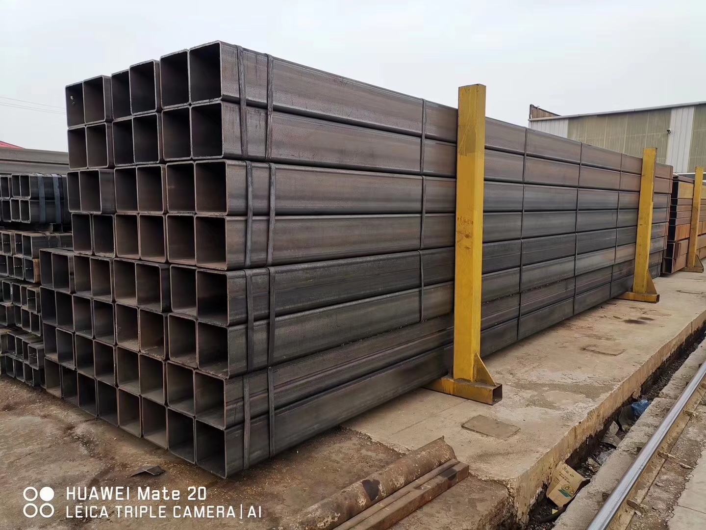 Q345D厚壁矩形管 钢结构用 75x75x6结构方矩管 壁厚均匀