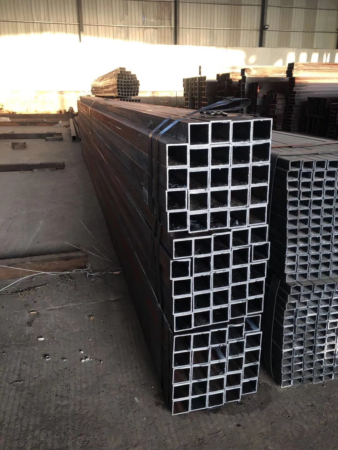 300x100x10 Q355B方管 Q345镀锌方管钢结构工程用厚度可定制