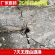 替代放炮无噪音石方暴破机械劈裂机甘肃甘南图片