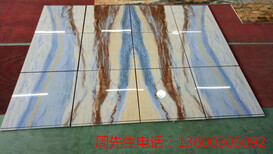 广州佛山发热立体--——超市砖木纹地拼画背景墙工厂图片5